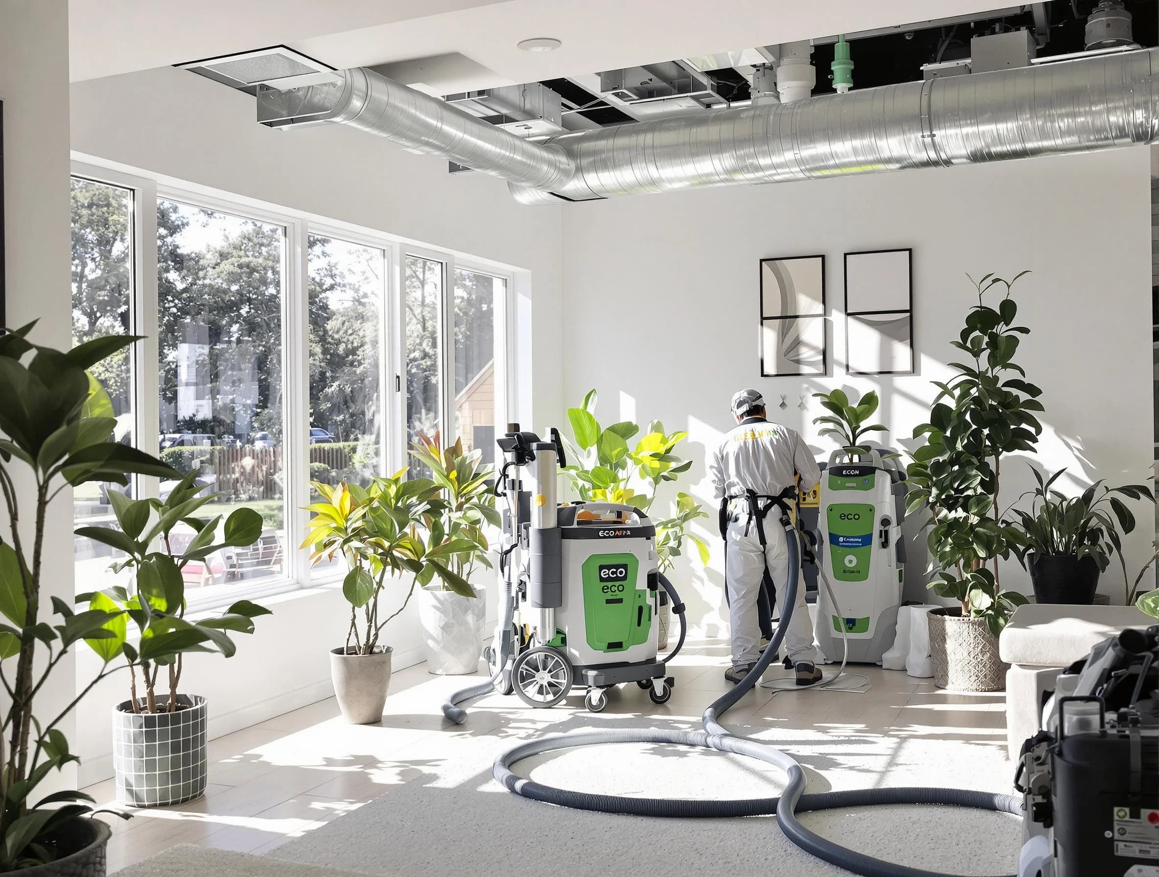 Environmentally-friendly duct cleaning by Westminster Air Duct Cleaning in Westminster