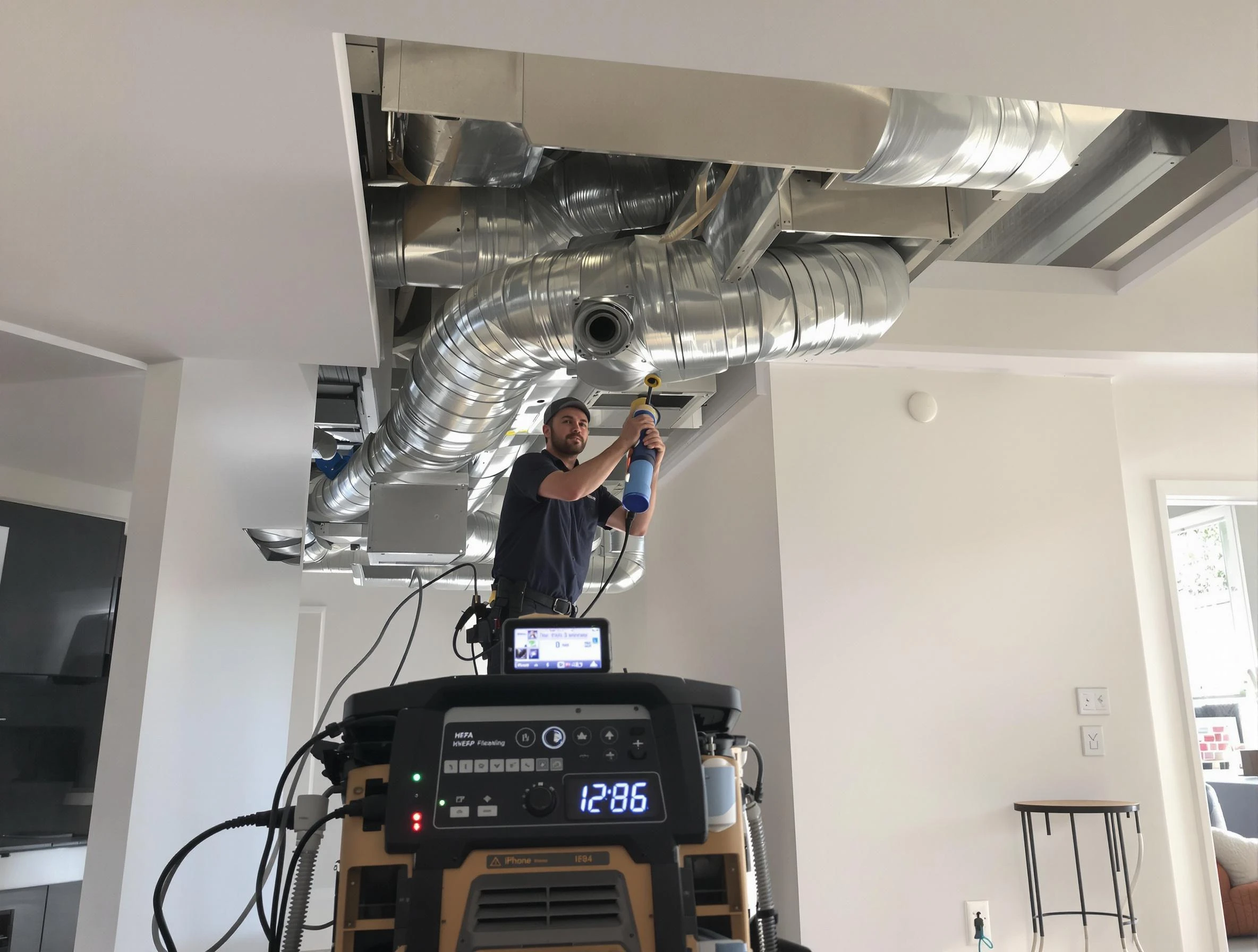 Advanced pure air duct cleaning by Westminster Air Duct Cleaning in Westminster